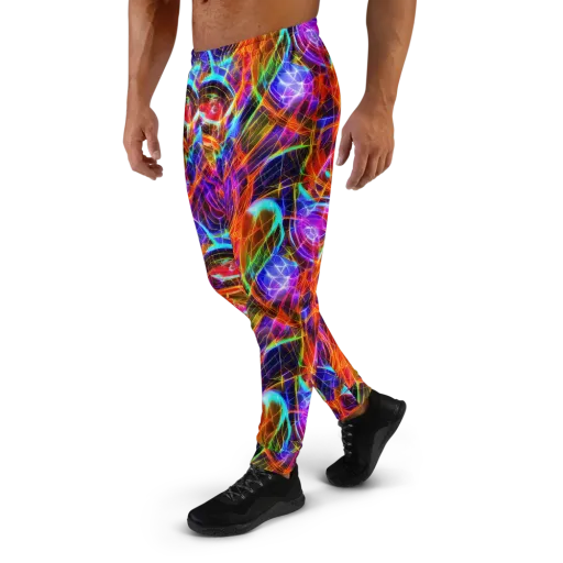 Fuchsia Current on a Men's Joggers