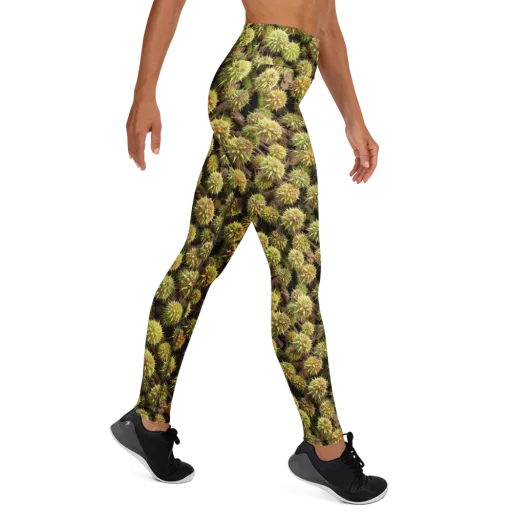 Thornfruit Meadow on a Yoga Leggings