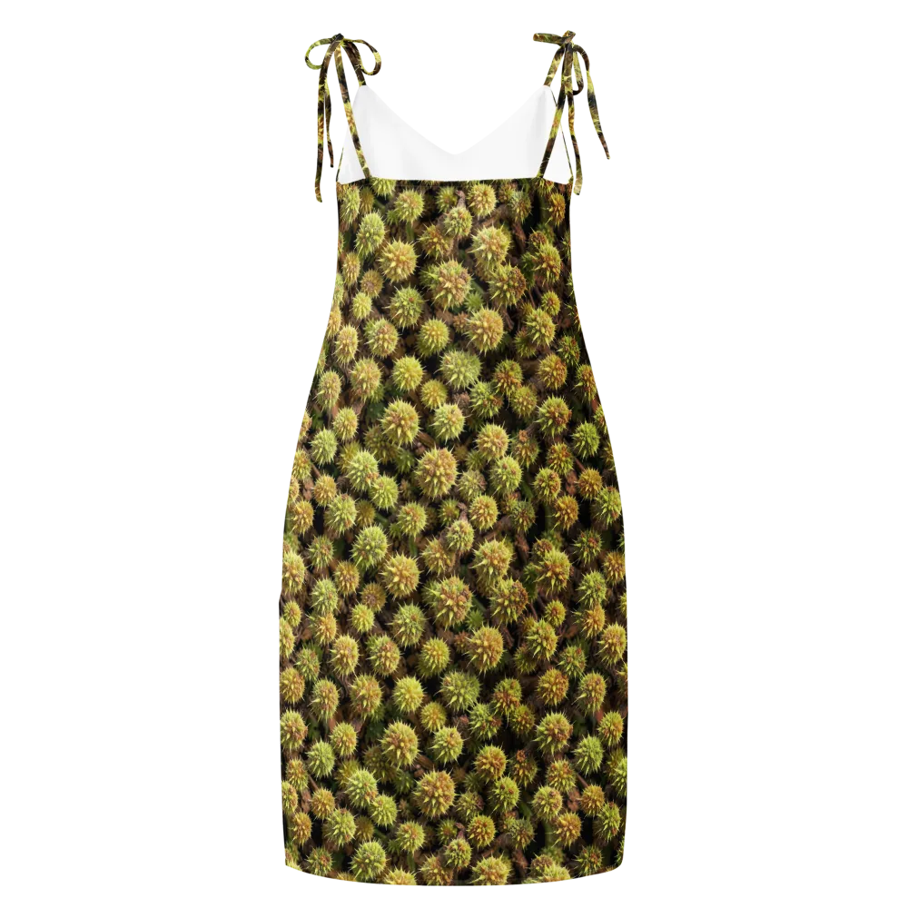 Thornfruit Meadow on Slip Dress — Back