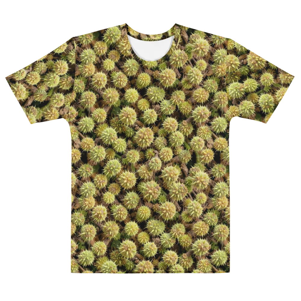 Thornfruit Meadow on Men's Cotton Crew Neck T-Shirt — Front