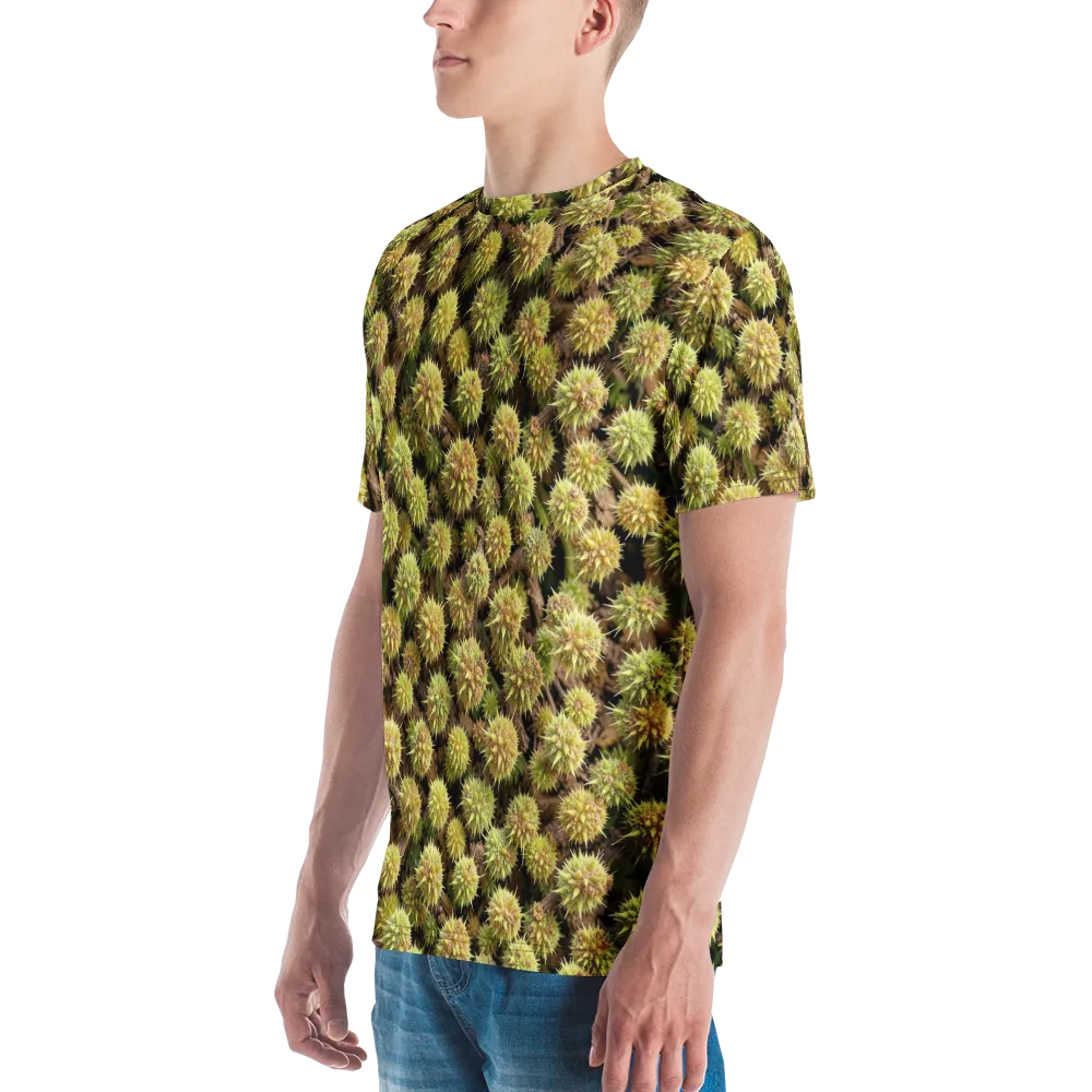 Thornfruit Meadow on Men's Crew Neck T-Shirt — Left