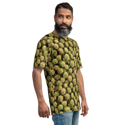 Thornfruit Meadow on a Men's Crew Neck T-Shirt