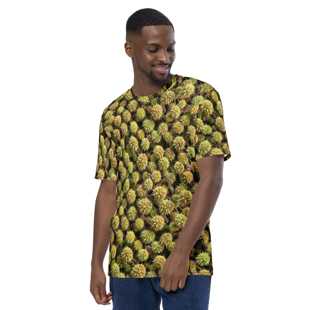 Thornfruit Meadow on Men's Crew Neck T-Shirt — Left