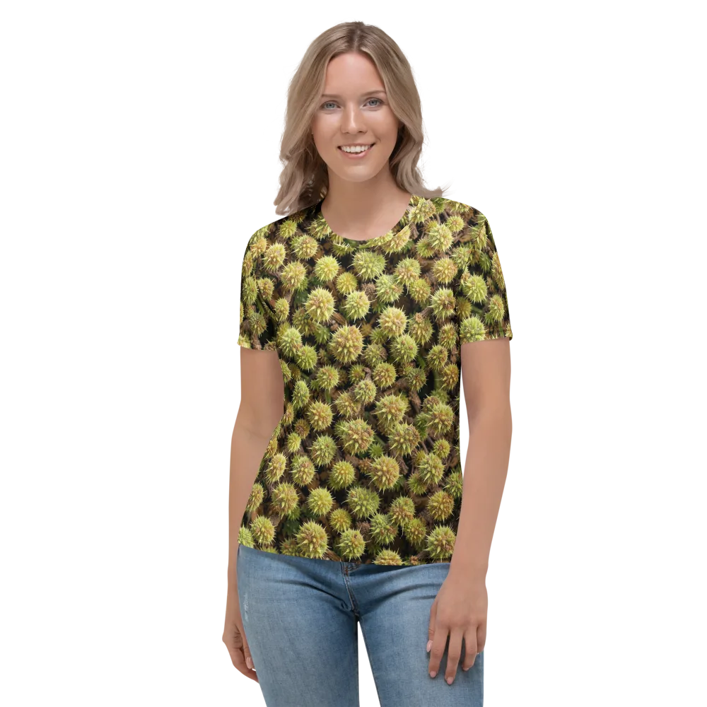 Thornfruit Meadow on Women's Crew Neck T-Shirt — Front