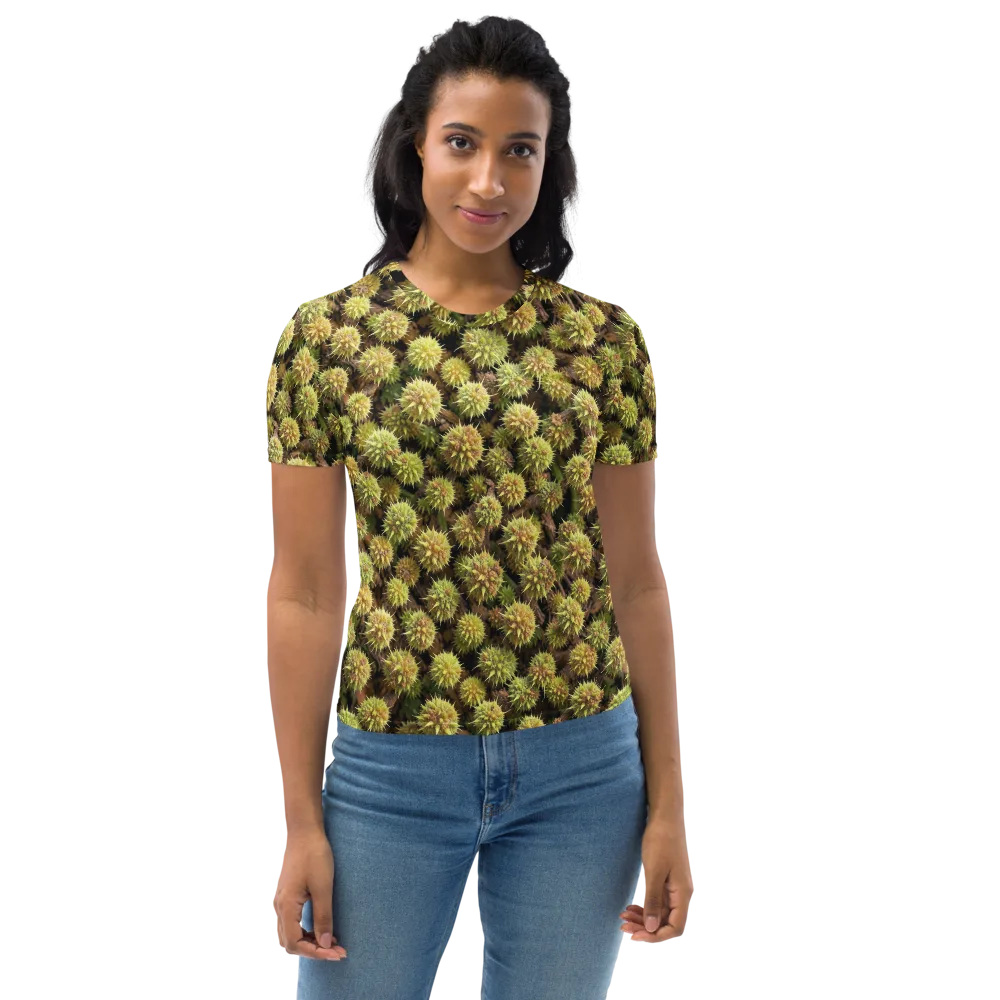 Thornfruit Meadow on Women's Crew Neck T-Shirt — Front