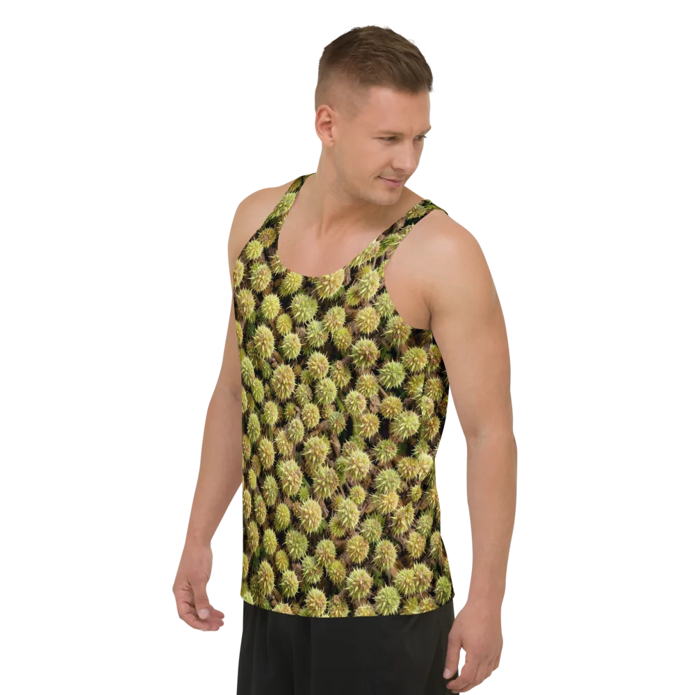 Thornfruit Meadow on Men's Tank Top — Left Front