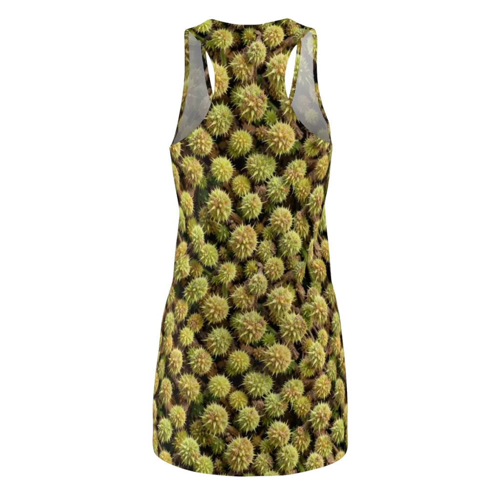 Thornfruit Meadow on Racerback Dress — Back