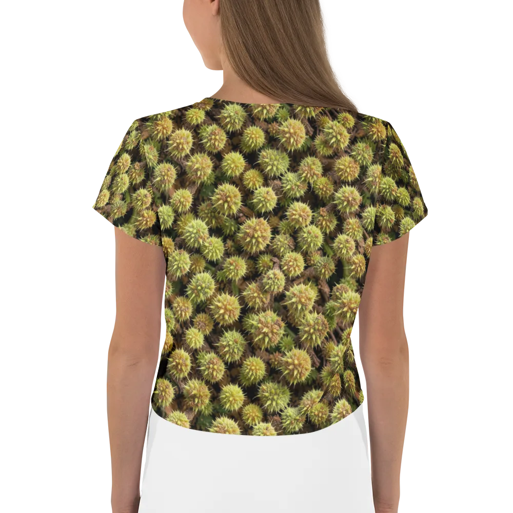 Thornfruit Meadow on Crop Tee — Back