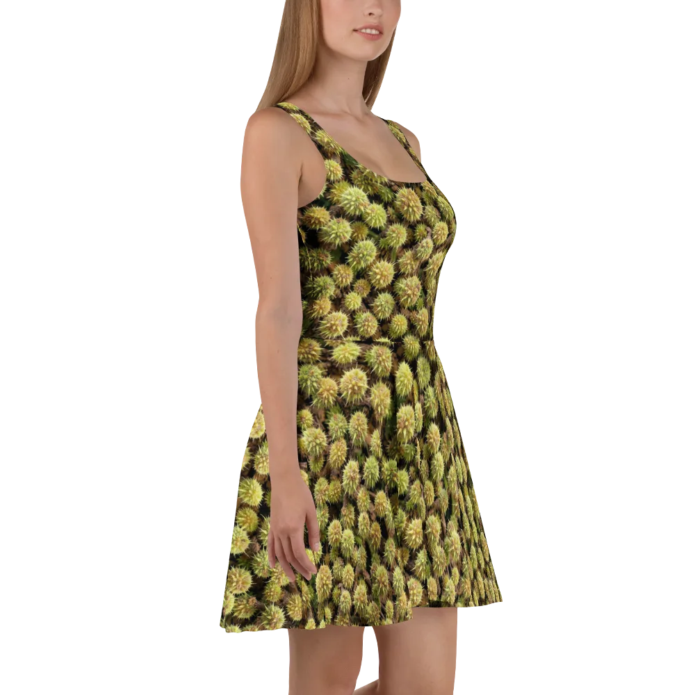 Thornfruit Meadow on Skater Dress — Right