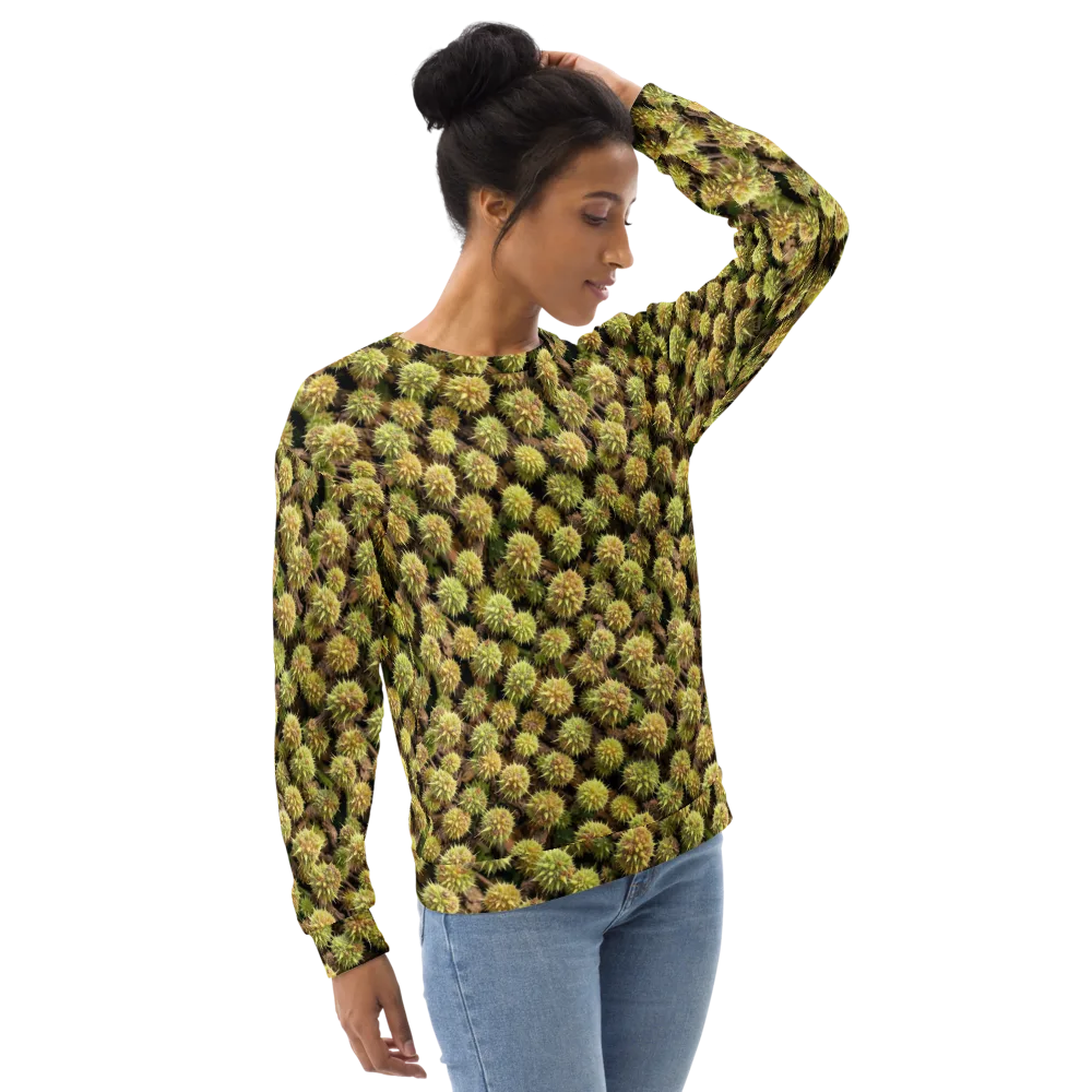 Thornfruit Meadow on Sweatshirt — Right Front