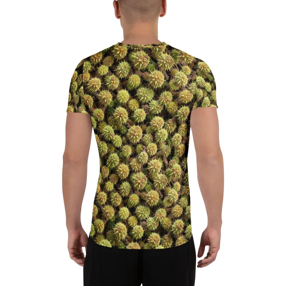 Thornfruit Meadow on Men's Athletic T-Shirt — Back