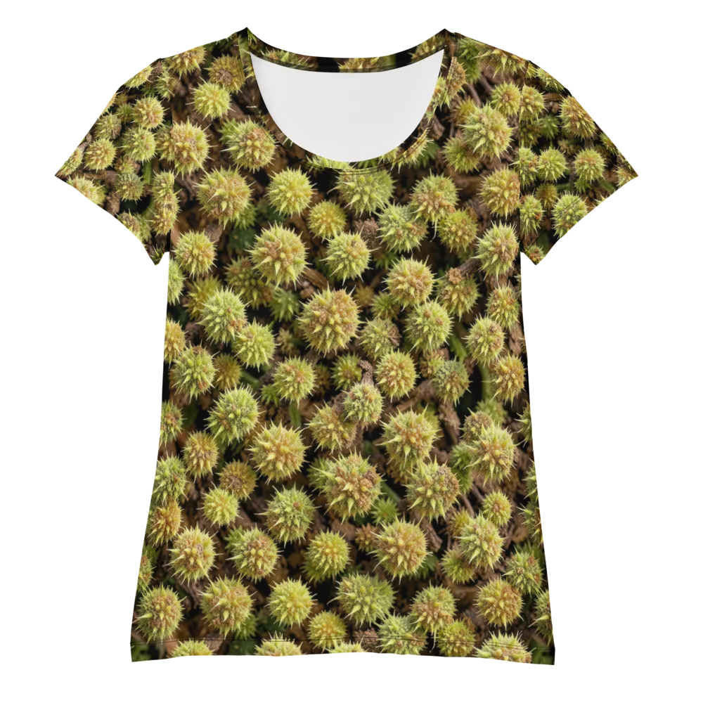 Thornfruit Meadow on Women's Athletic T-Shirt — Front