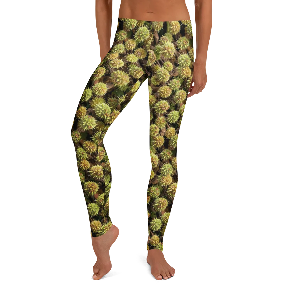 Thornfruit Meadow on Leggings — Front