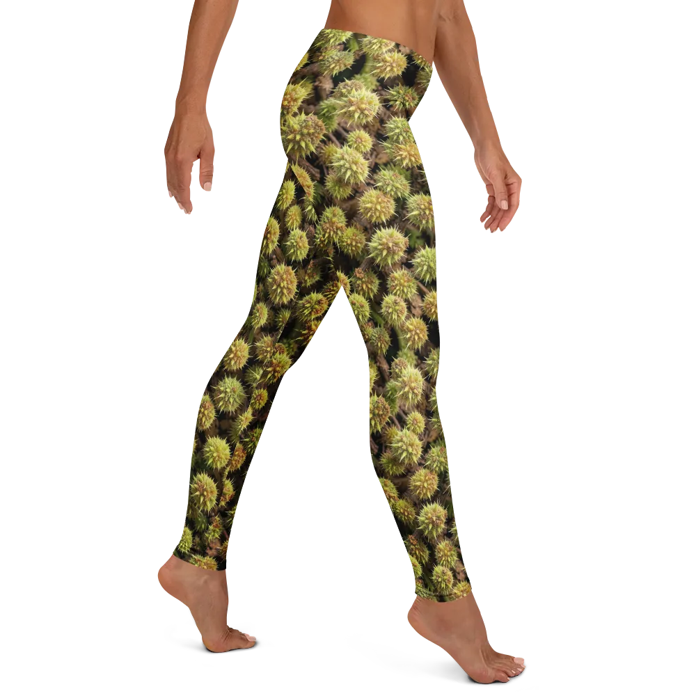 Thornfruit Meadow on Leggings — Right
