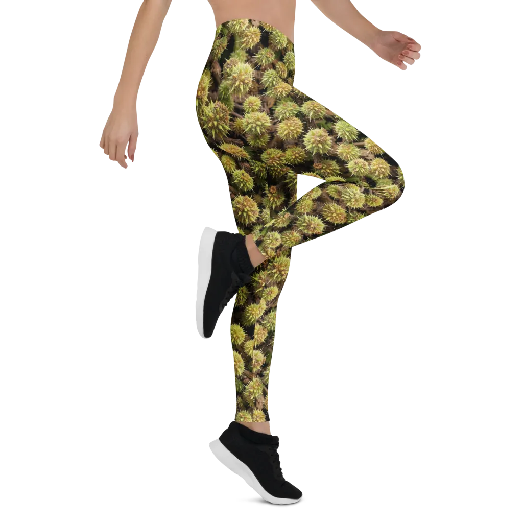 Thornfruit Meadow on Leggings — Right