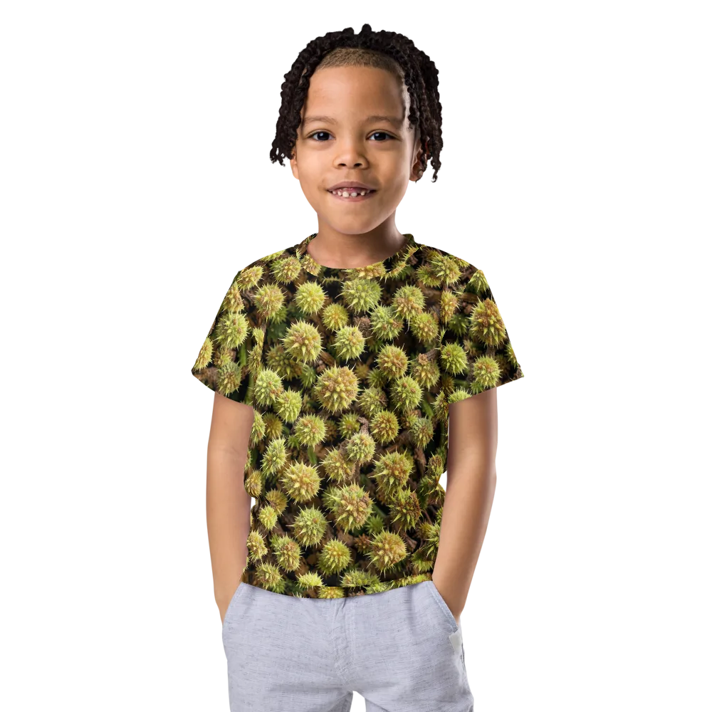 Thornfruit Meadow on Kids Crew Neck T-Shirt — Front
