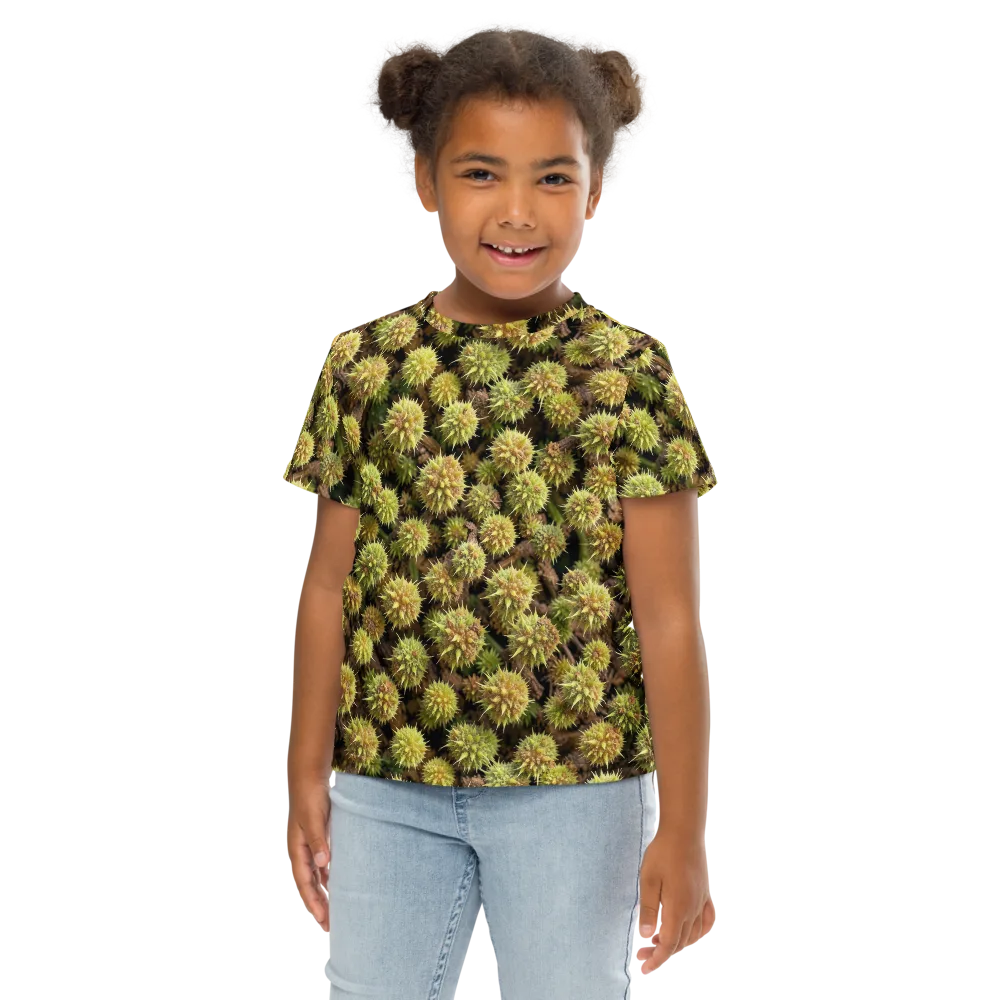 Thornfruit Meadow on Kids Crew Neck T-Shirt — Front