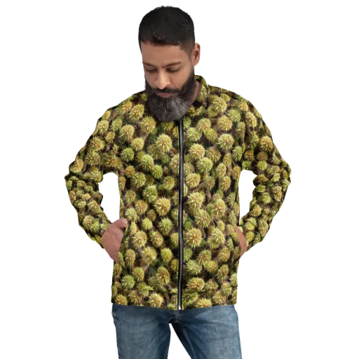 Thornfruit Meadow on a Bomber Jacket
