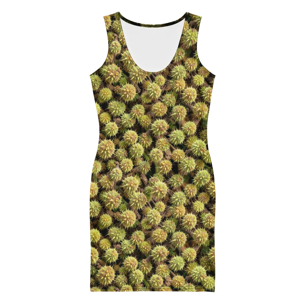 Thornfruit Meadow on Bodycon Dress — Front