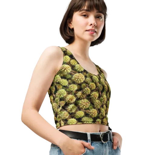 Thornfruit Meadow on a Crop Top
