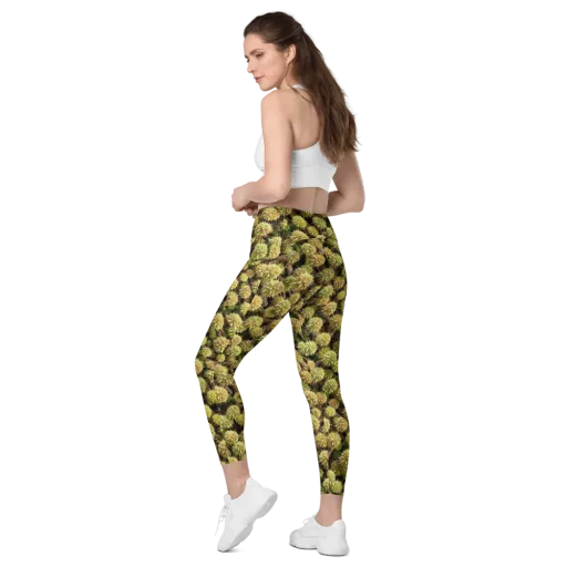 Thornfruit Meadow on a Leggings with Pockets