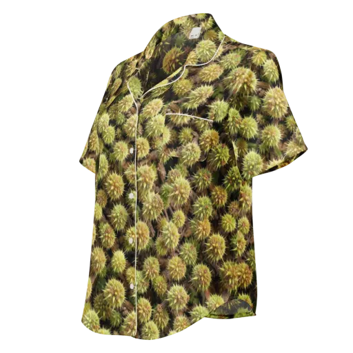 Thornfruit Meadow on a Women's Short Sleeve Pajama Top