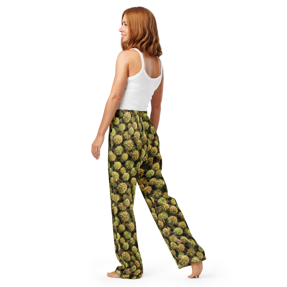Thornfruit Meadow on Women's Pajama Pants — Back