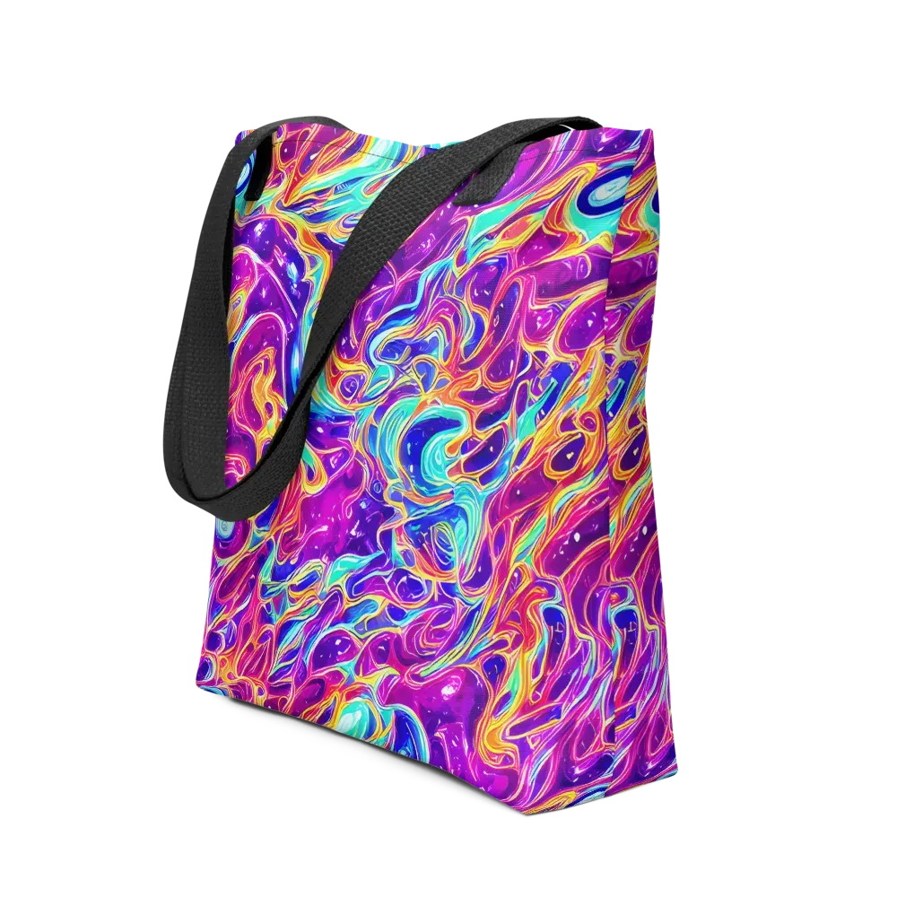 Fuchsia Fury on Tote Bag — Front