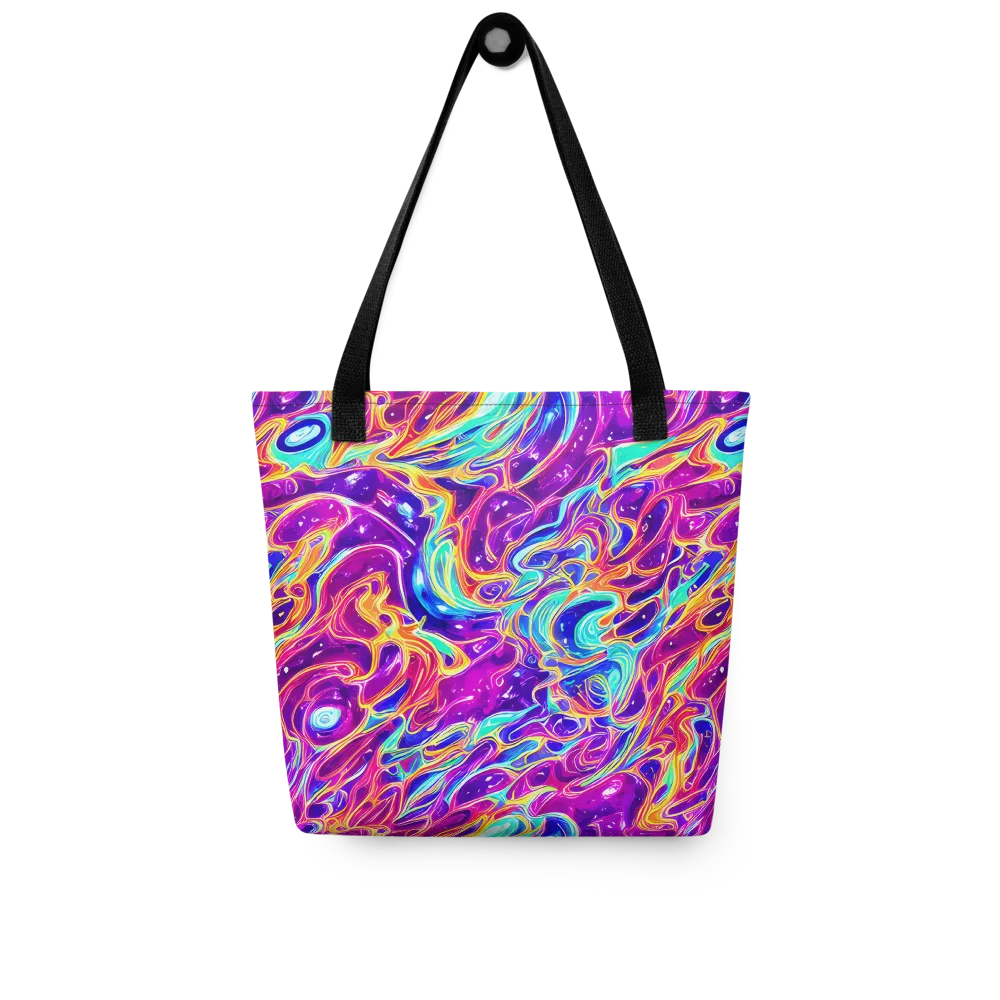 Fuchsia Fury on Tote Bag — Front
