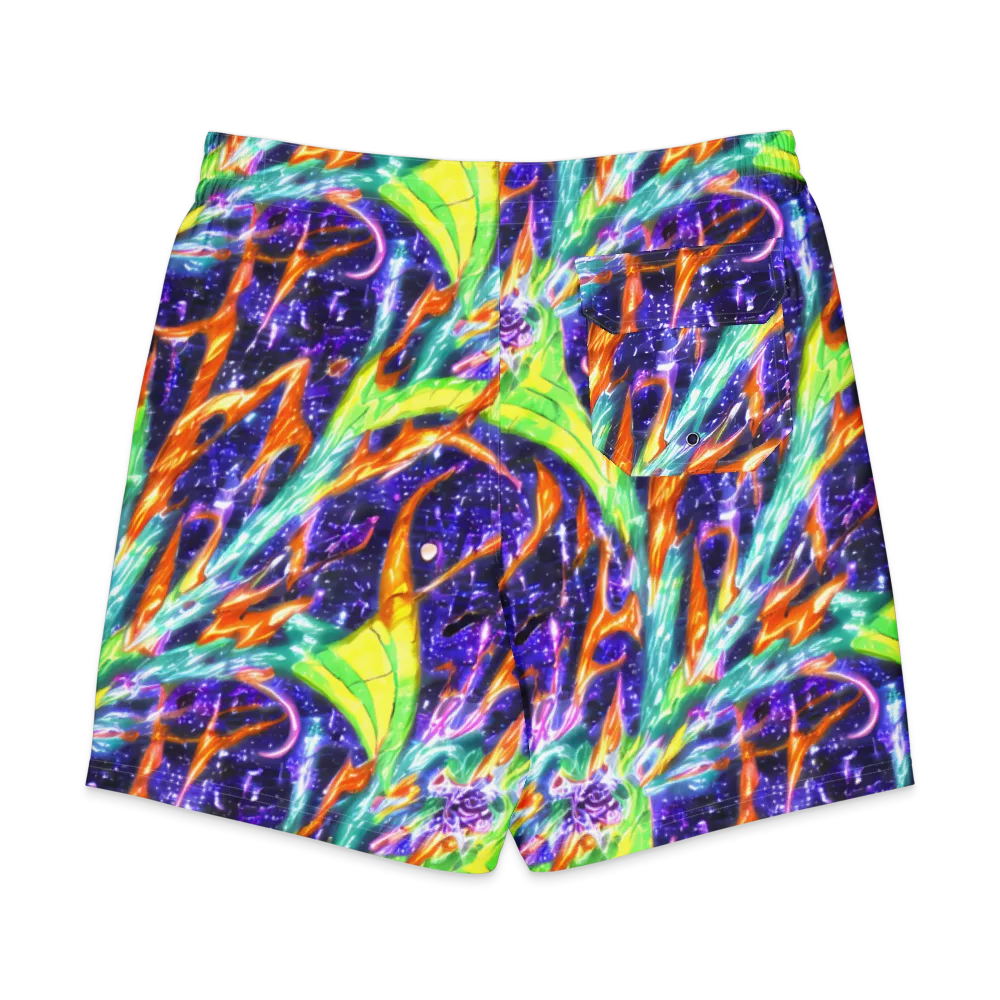 Prism Canopy on Men's Board Shorts — Back