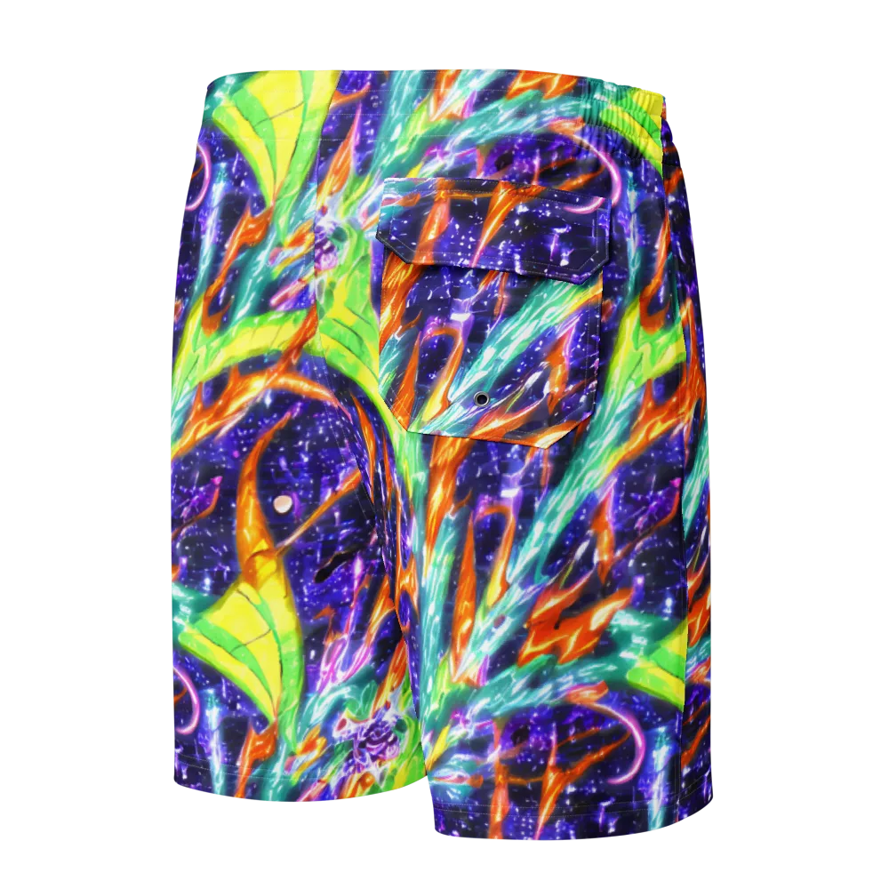 Prism Canopy on Men's Board Shorts — Back