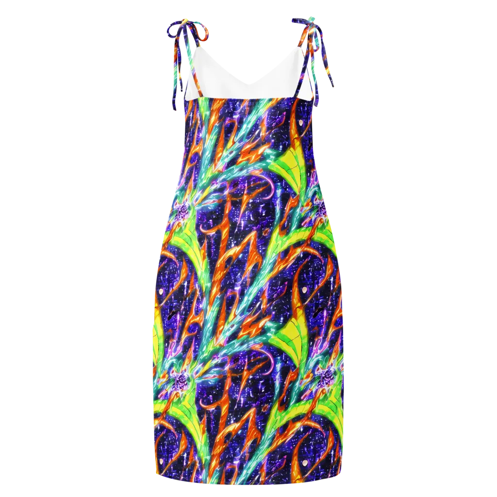 Prism Canopy on Slip Dress — Back