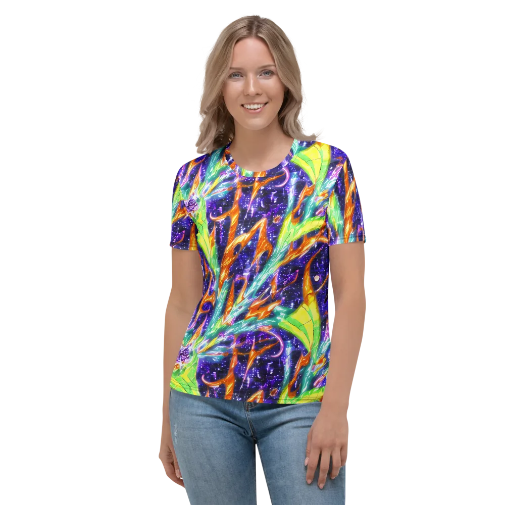 Prism Canopy on Women's Crew Neck T-Shirt — Front