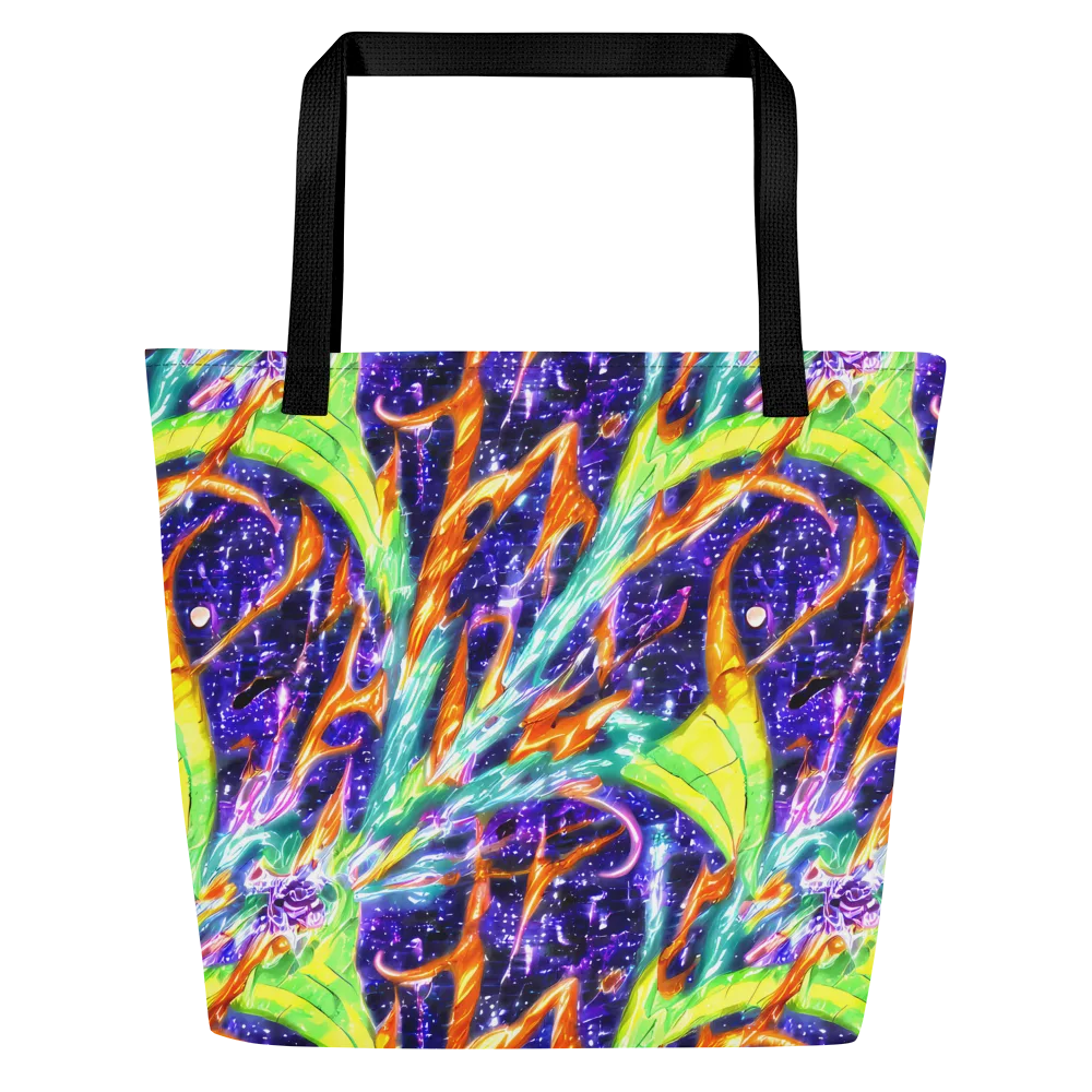 Prism Canopy on Large Tote Bag W/ Pocket — Front