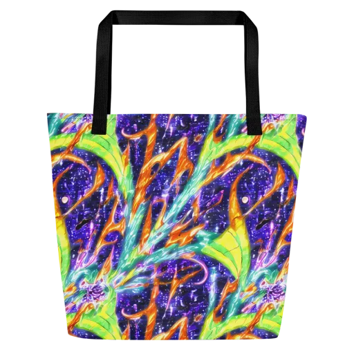 Prism Canopy on a Large Tote Bag W/ Pocket