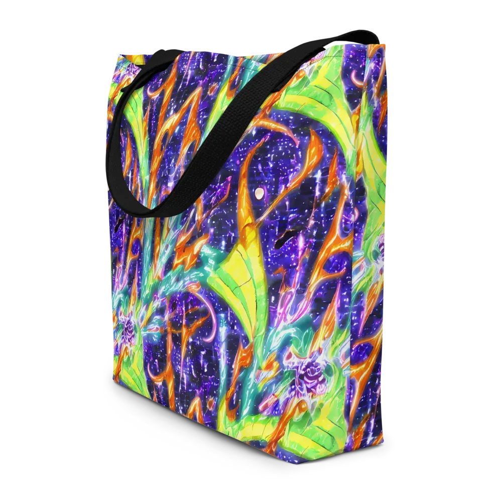 Prism Canopy on Large Tote Bag W/ Pocket — Front