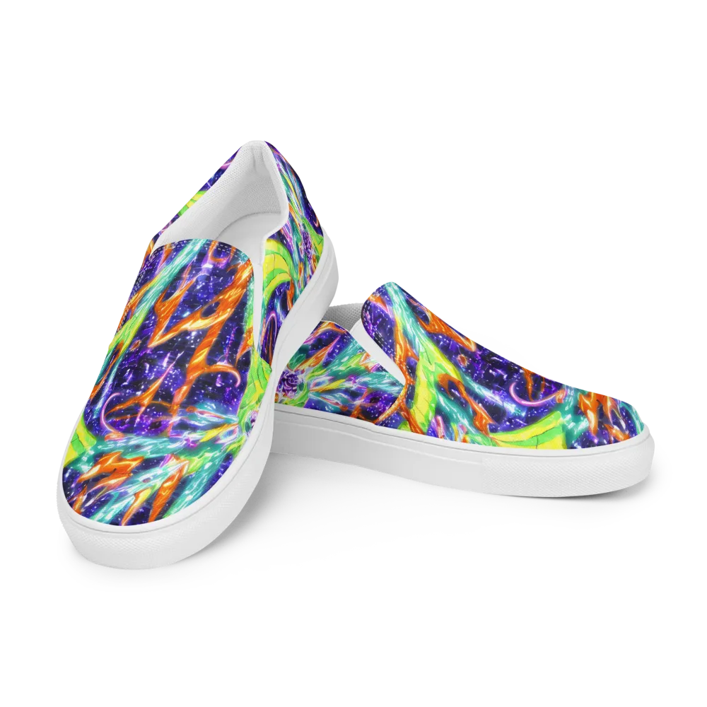 Prism Canopy on Women's Slip-On Canvas Shoes — Left Front