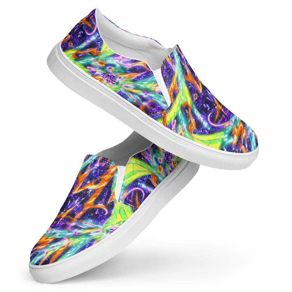 Prism Canopy on Women's Slip-On Canvas Shoes — Front
