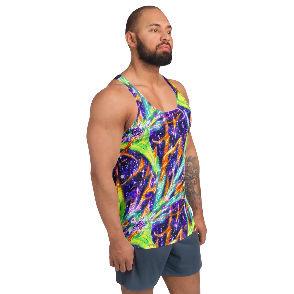 Prism Canopy on Men's Tank Top — Right Front