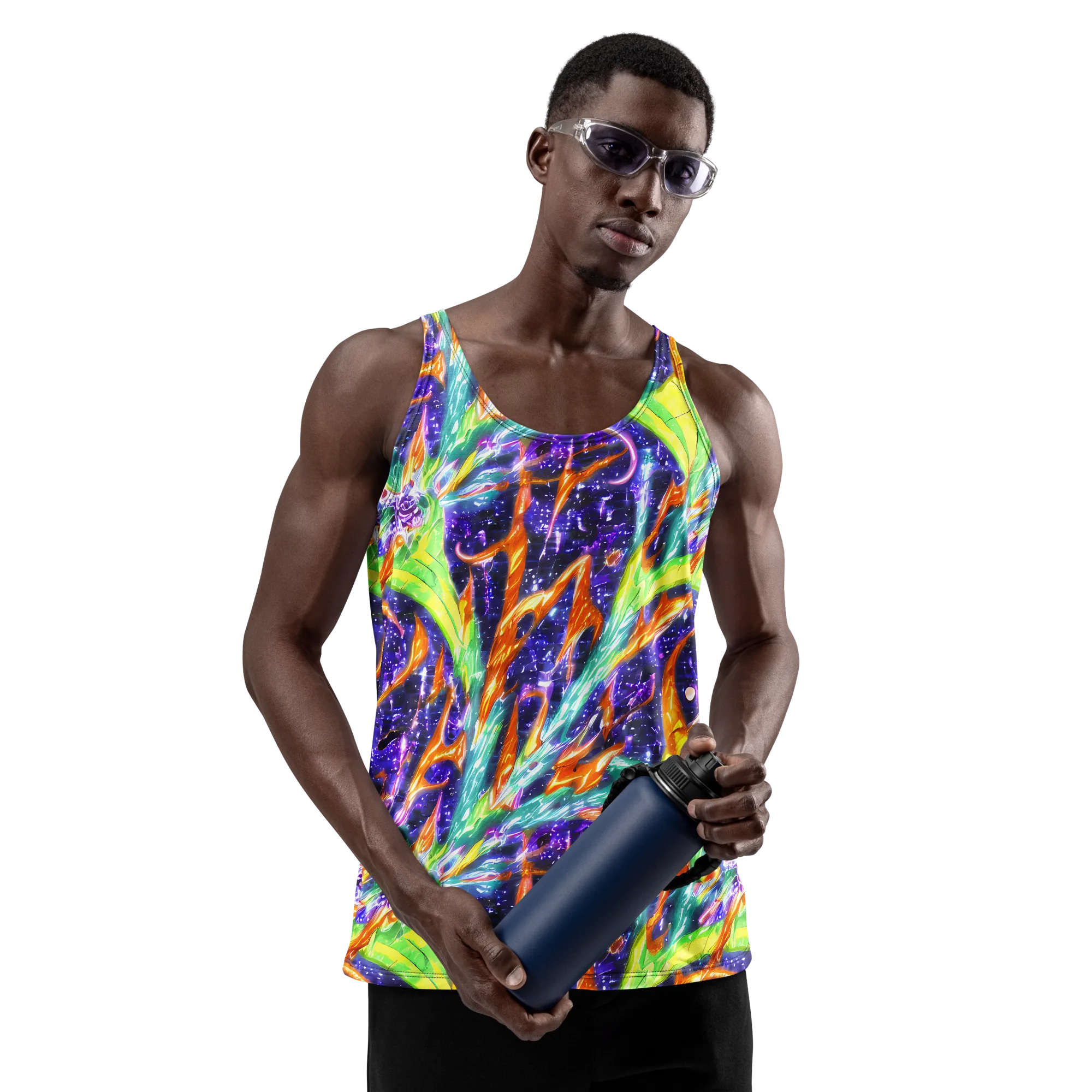 Prism Canopy on Men's Tank Top — Front