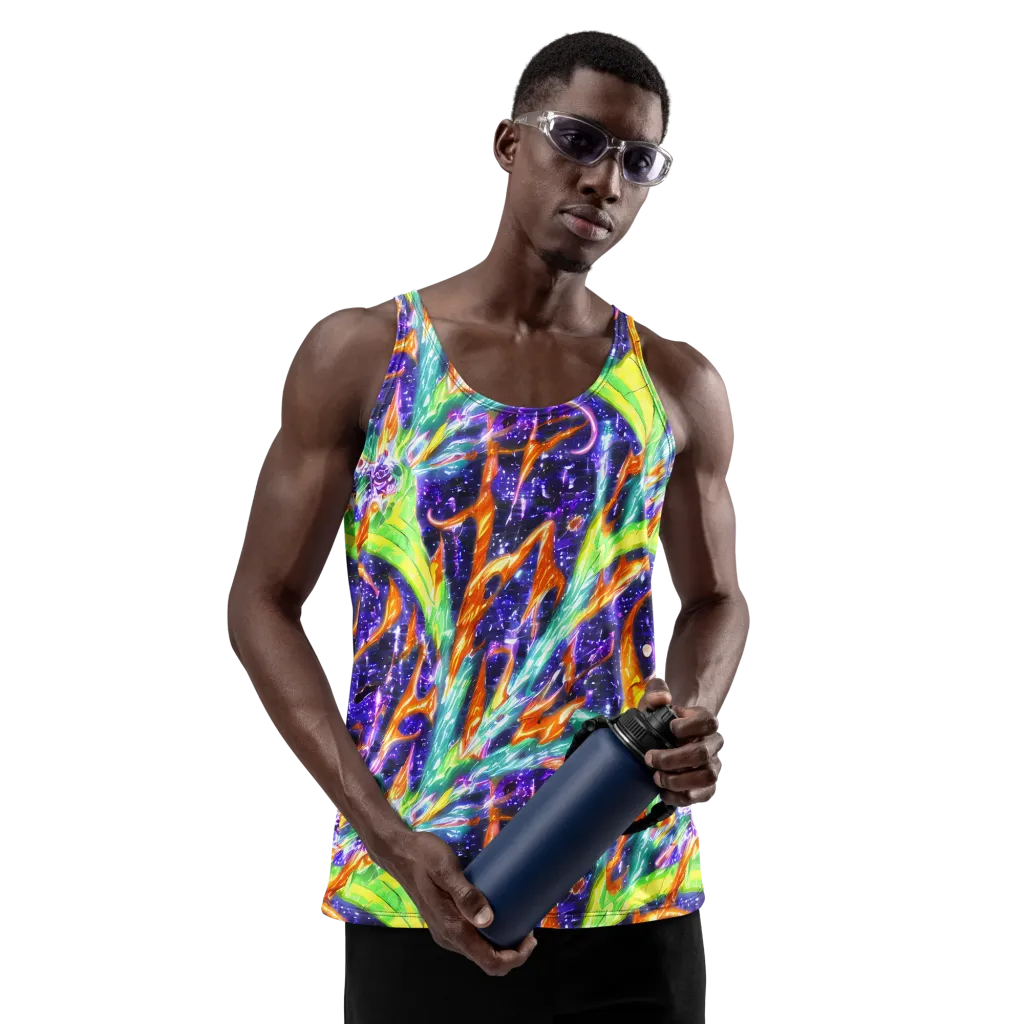 Prism Canopy on Men's Tank Top — Front