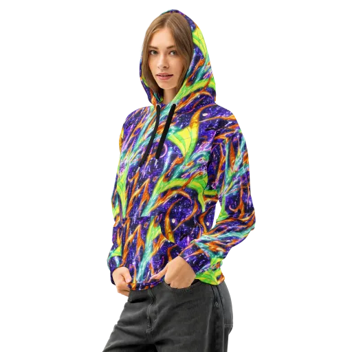 Prism Canopy on a Cotton Hoodie