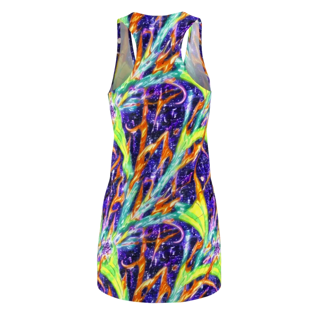 Prism Canopy on Racerback Dress — Back