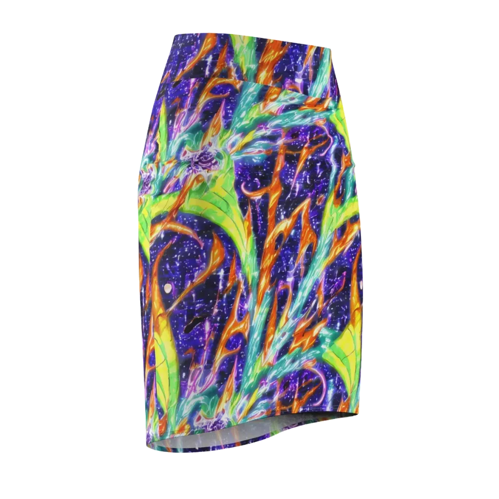 Prism Canopy on Pencil Skirt — Front Side