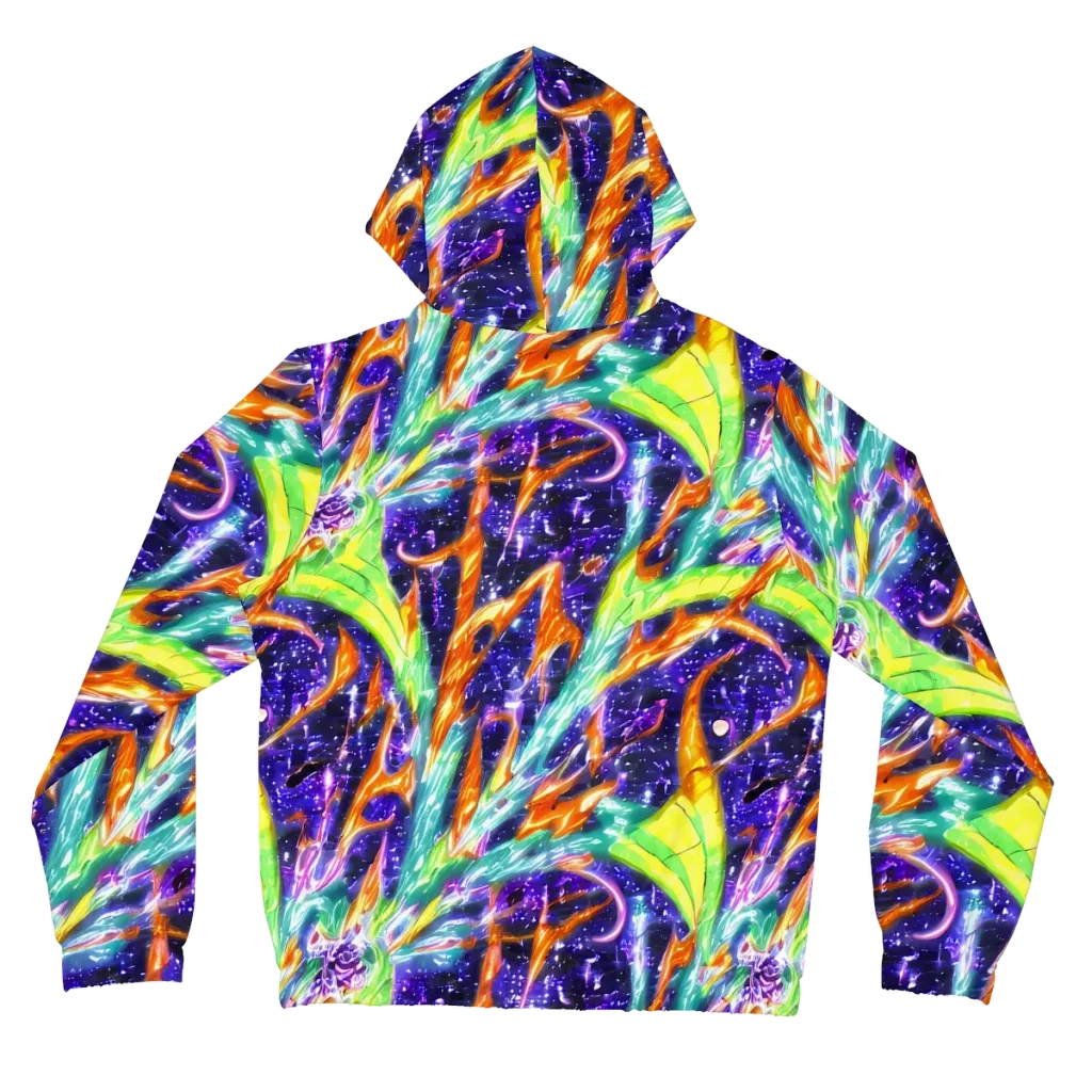 Prism Canopy on Women's Full-Zip Hoodie — Back