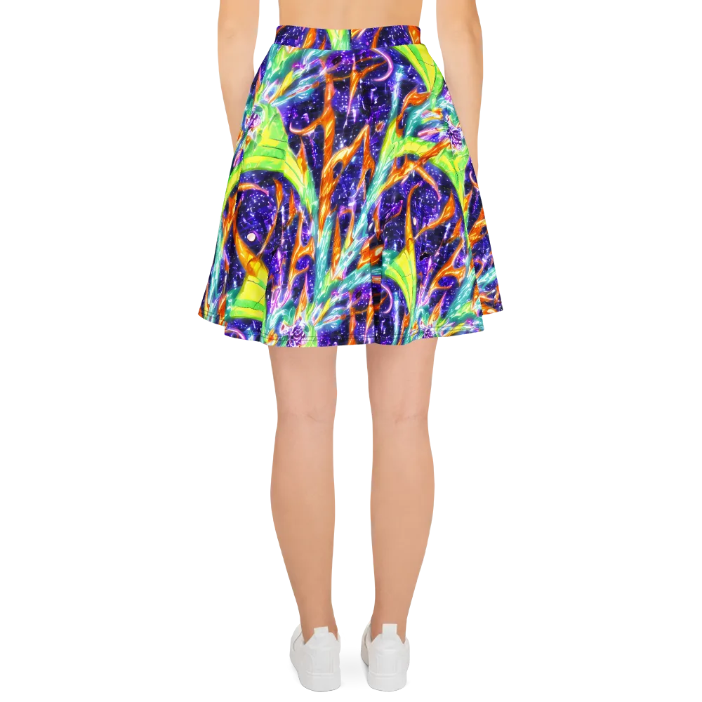 Prism Canopy on Skater Skirt — Back