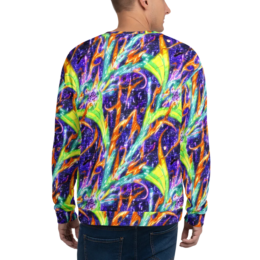 Prism Canopy on Sweatshirt — Back
