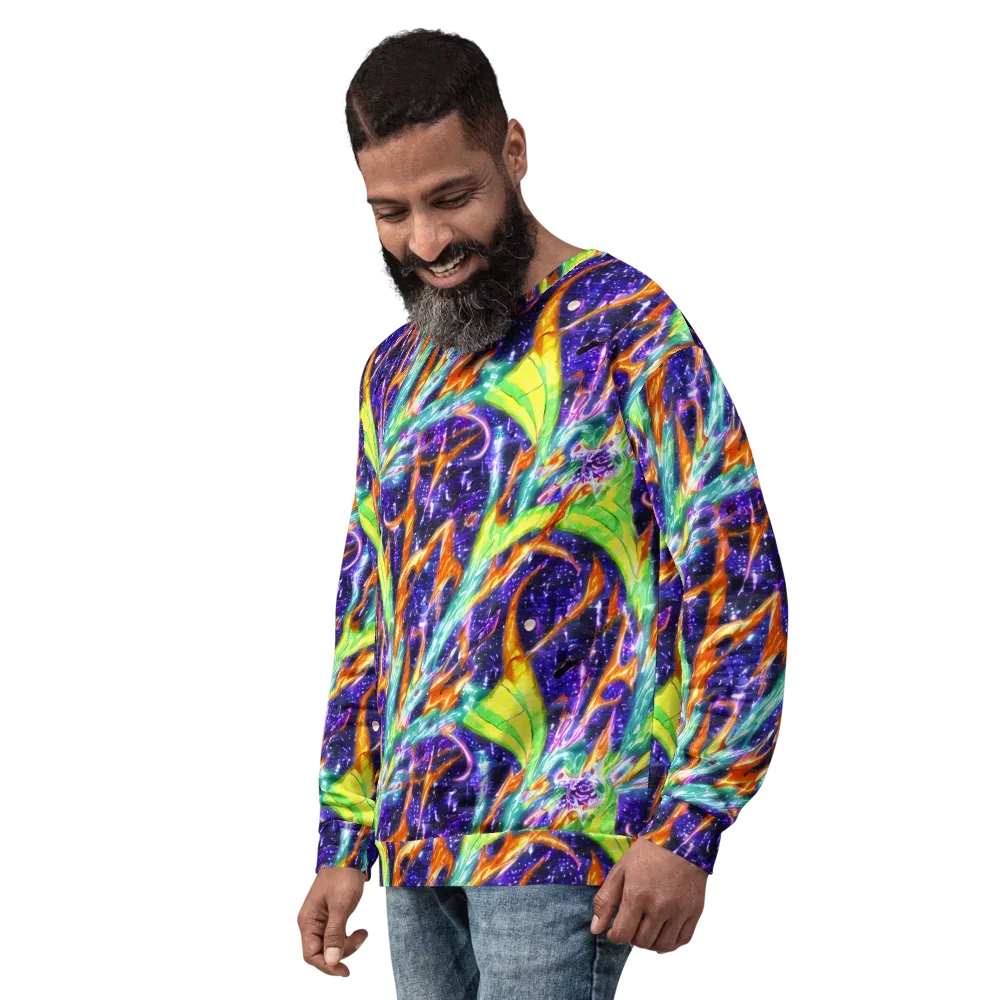 Prism Canopy on Sweatshirt — Left Front