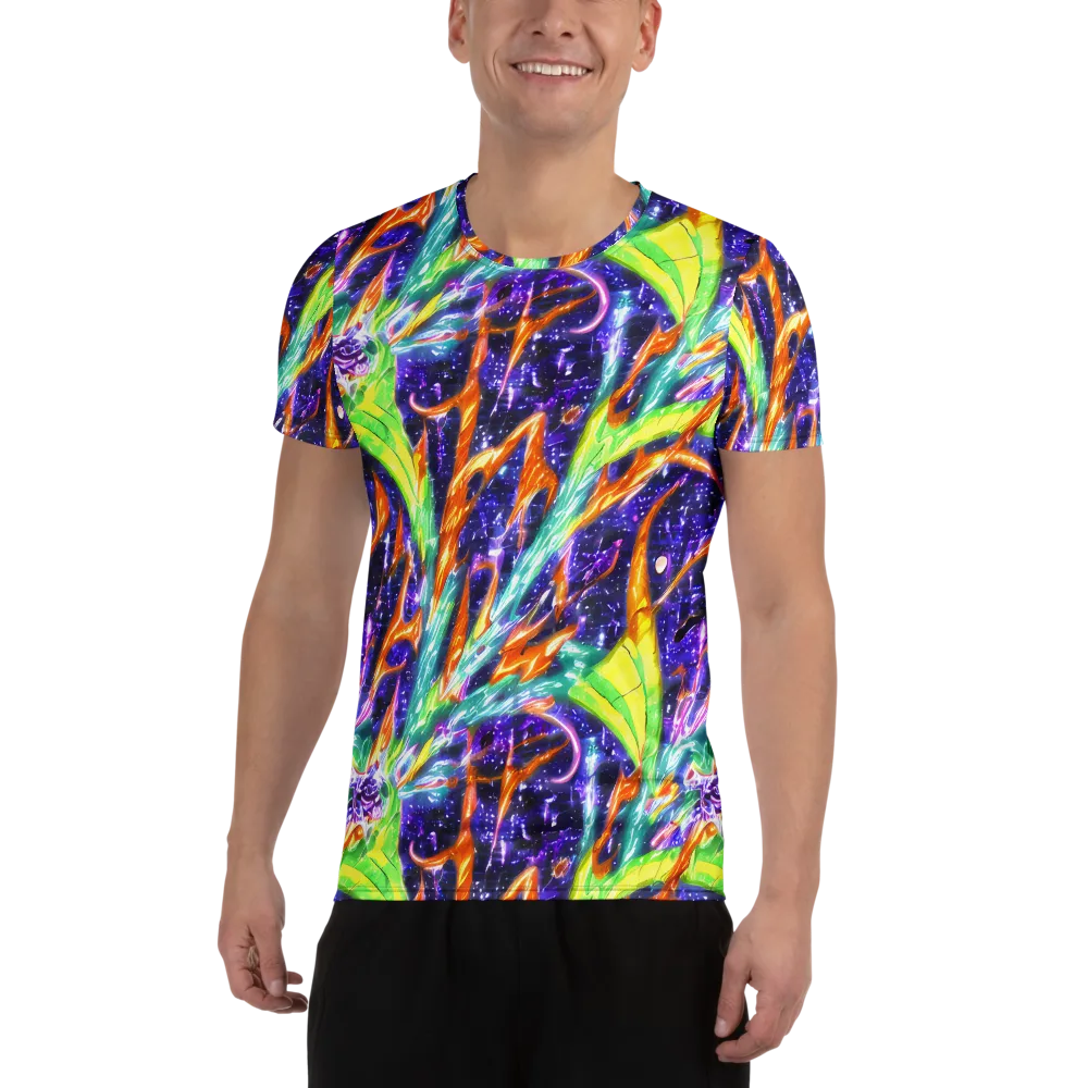 Prism Canopy on Men's Athletic T-Shirt — Front