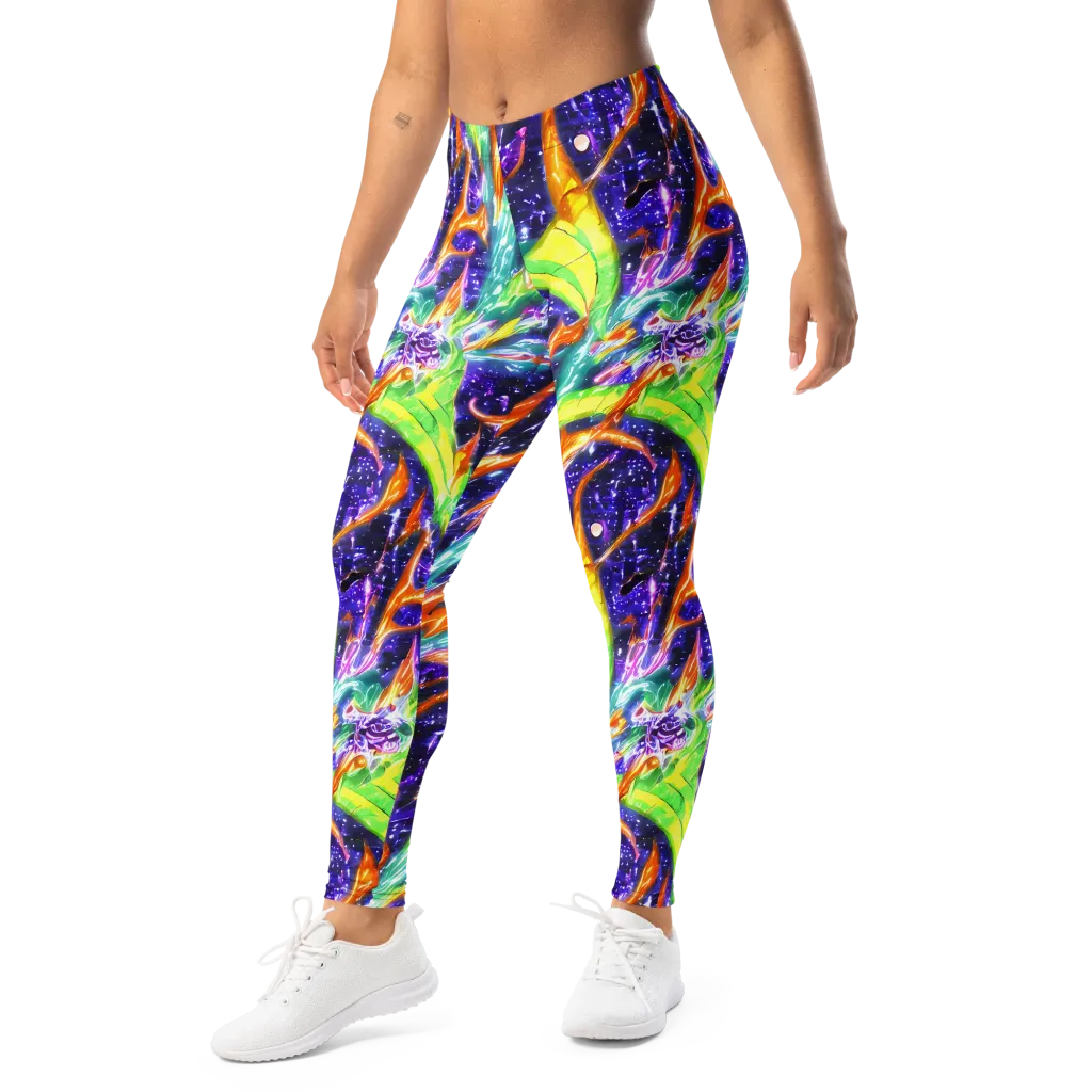 Prism Canopy on Leggings — Left Front